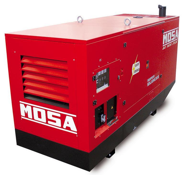 GE-165-FSX Дизельный мощный генератор МOSA GE 165 FSX (135 кВт)