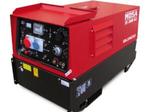Дизельний зварювальний агрегат TS 300 KSX/EL професійні машини з електронним керуванням зварювального струму, здатні доставляти до 300 А з робочим циклом 60%.