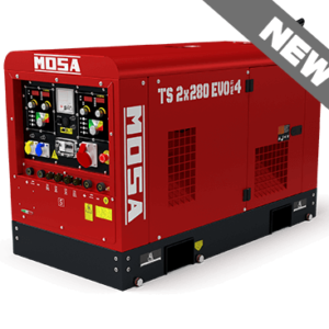 MOSA TS 2x280 EVO MULTI4 зварювальний дизельний генератор