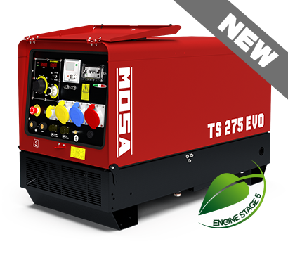ts-275-evo-270a Профессиональный сварочный генератор TS 275 EVO (270A) MOSA